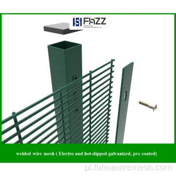 358 Anti Climb Anti Cut 3 mm druciane ogrodzenie